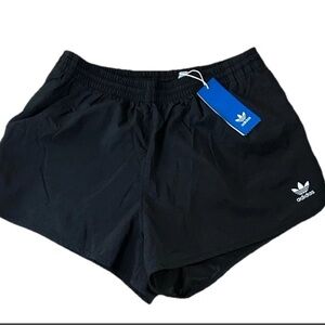 NWT Adidas Women's Size Medium Athletic Black Drawstring Active Shorts